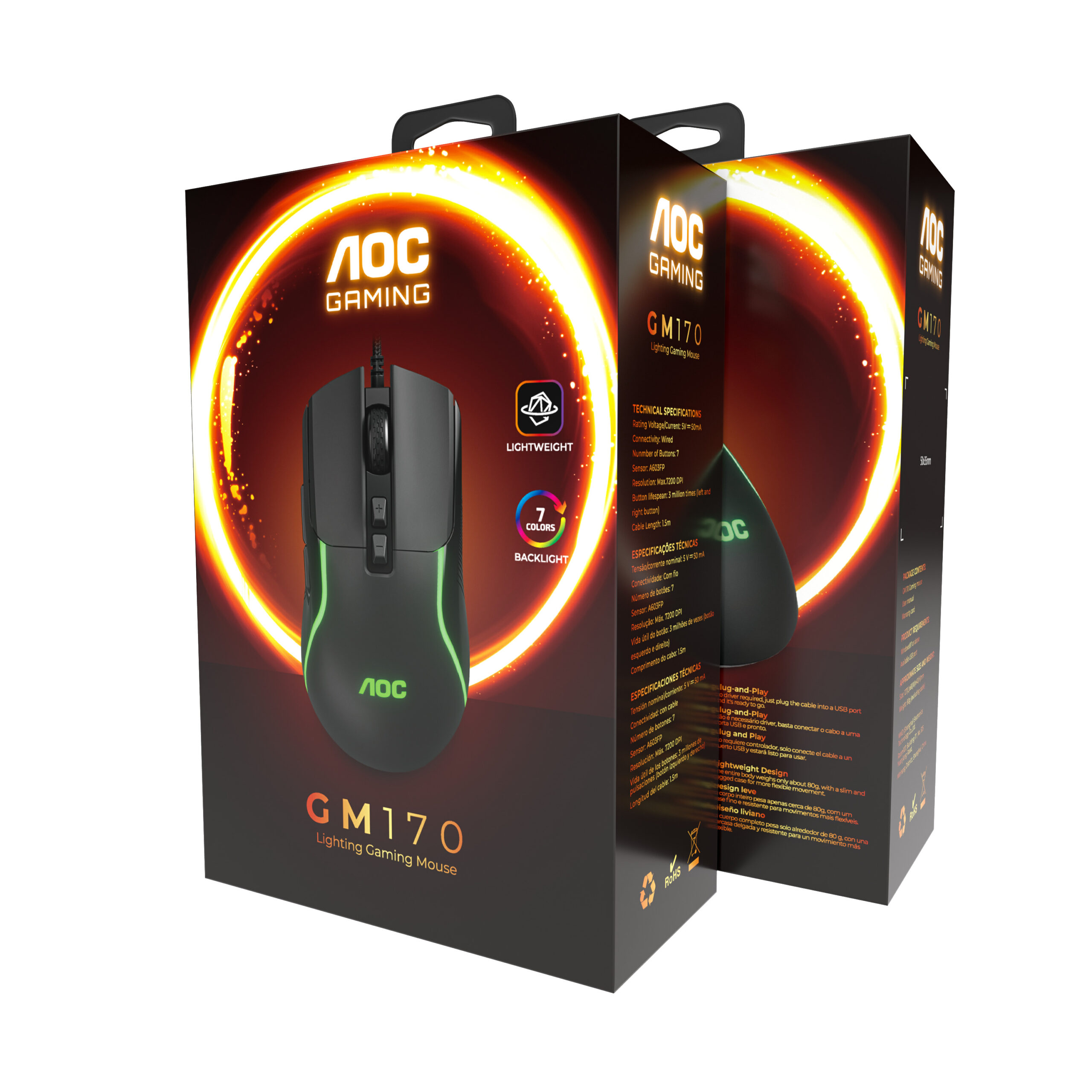 MOUSE AOC - GM170 - Image 2